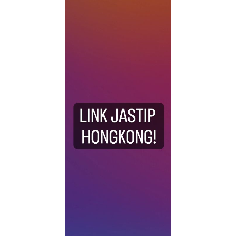 

link jastip Hongkong