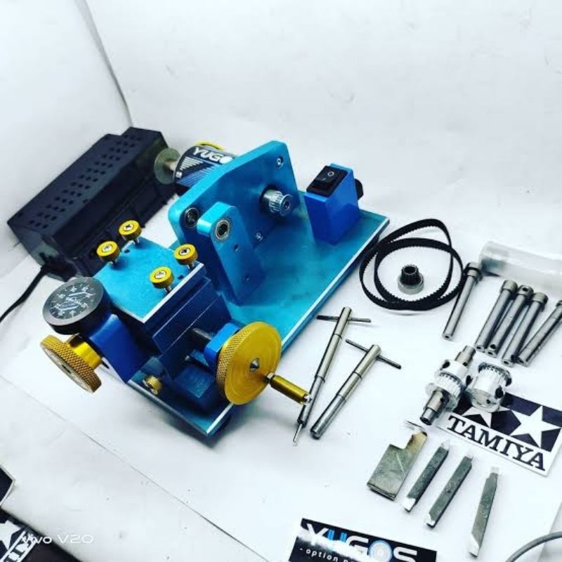 Alat Bubut Ban Tamiya