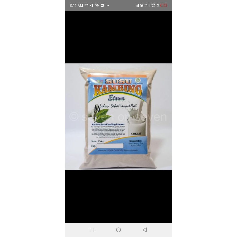 

susu kambing etawa 7on7