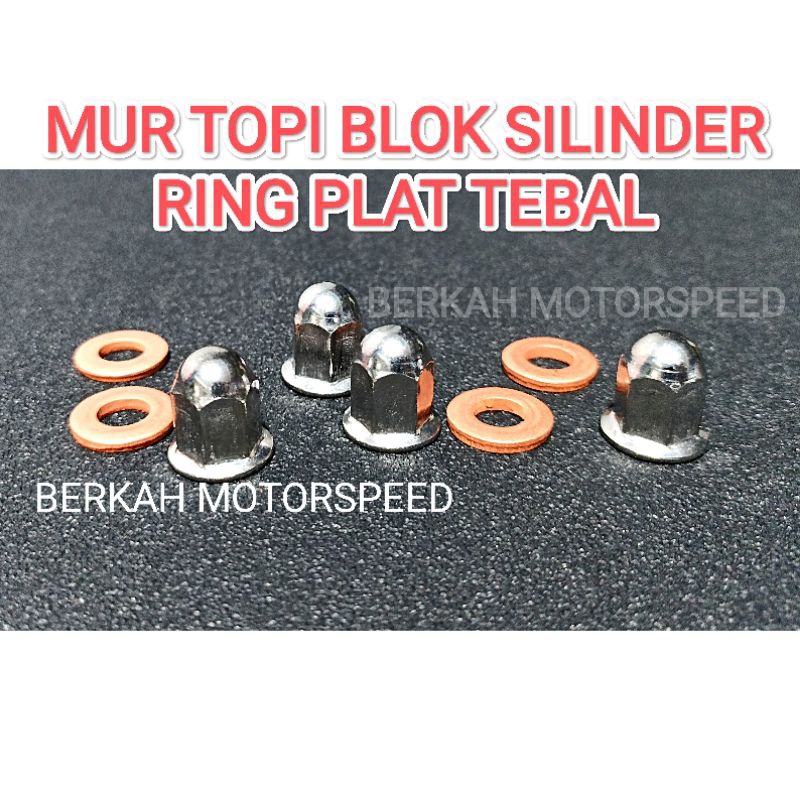 [PROMO] MUR HEAD & RING TEMBAGA BLOK HEAD MIO JUPITER XEON NOUVO FINO CRYPTON VEGA F1ZR RX KING MUR 