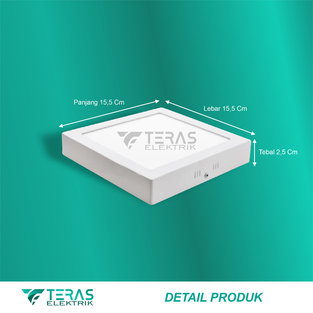 Downlight outbow 12 watt lampu panel kotak outbow