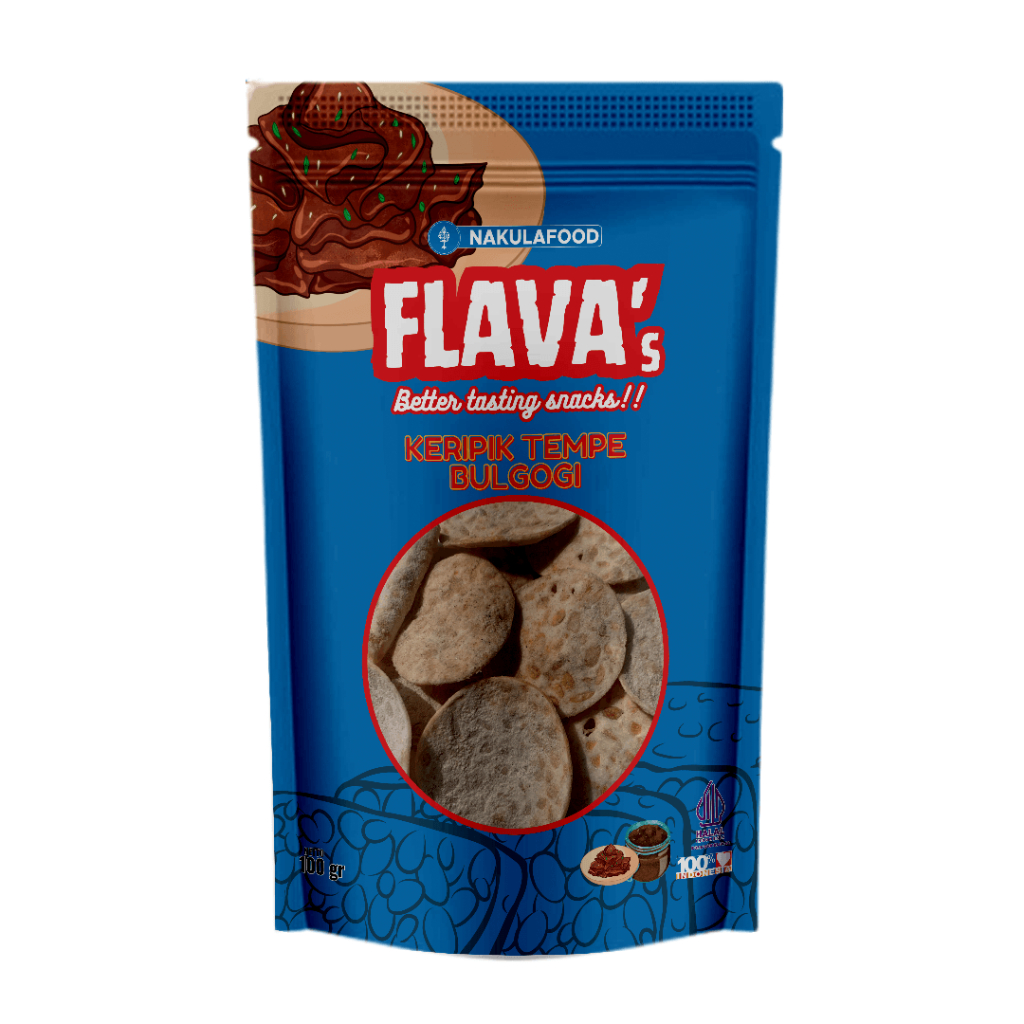 

Nakula Food Snack Flava Keripik Tempe Bulgogi