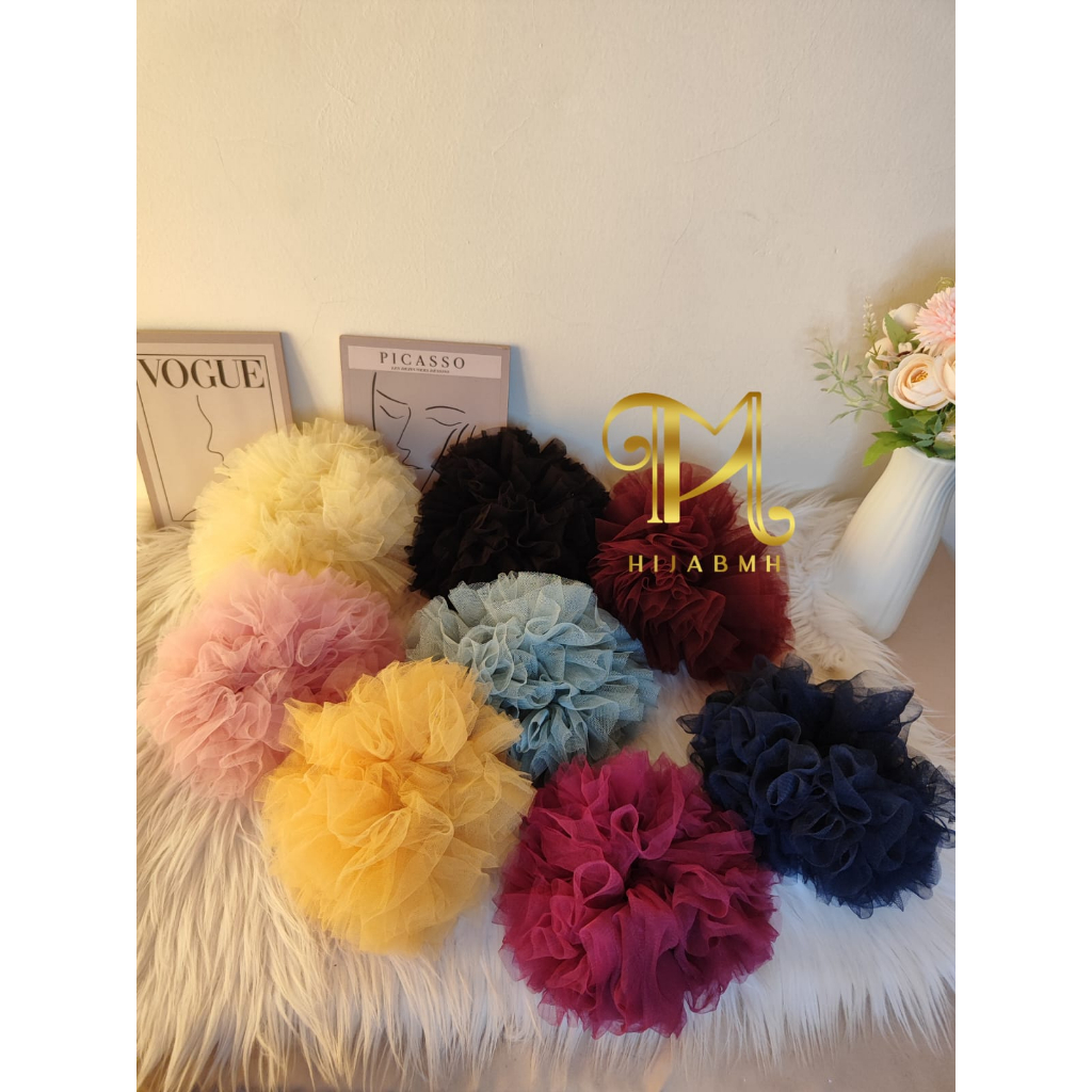 [NEW] CEPOL HIJAB/SCRUNCHIE HIJAB/IKAT RAMBUT / SCRUNCHIE TILA