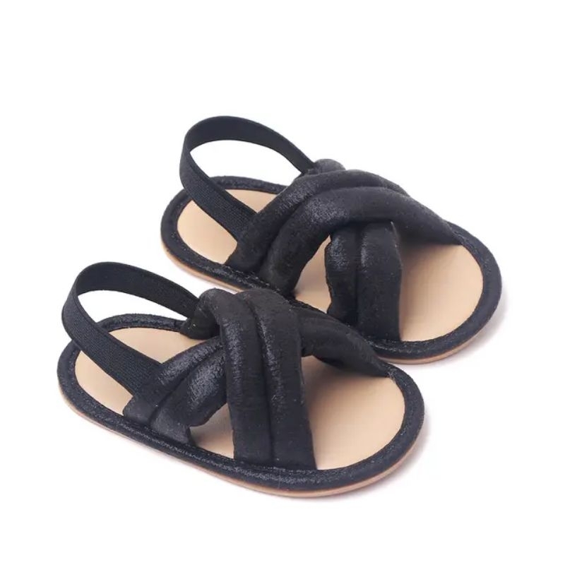 Sepatu Sandal Bayi Perempuan - Sepatu Prewalker Baby Sol Karet Anti Slip S1330