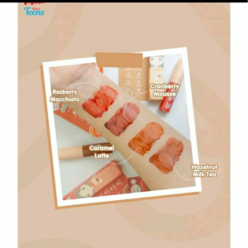 Pigeon Teens Jelly Teens For Lip And Cheek Milk Tea Series - Lip Tint