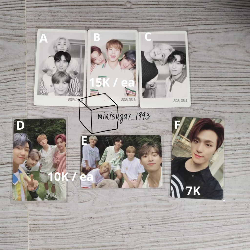 [ READY STOCK ] Photocard Seventeen Part 2 ( Caratland 2022 | Caratland 2023 | Dicon 101 | Dicon 102 ) woozi the8 mingyu dk seungkwan dino