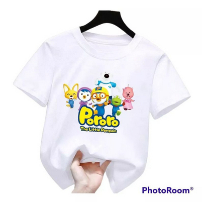 MGC KAOS ANAK MOTIF PORORO