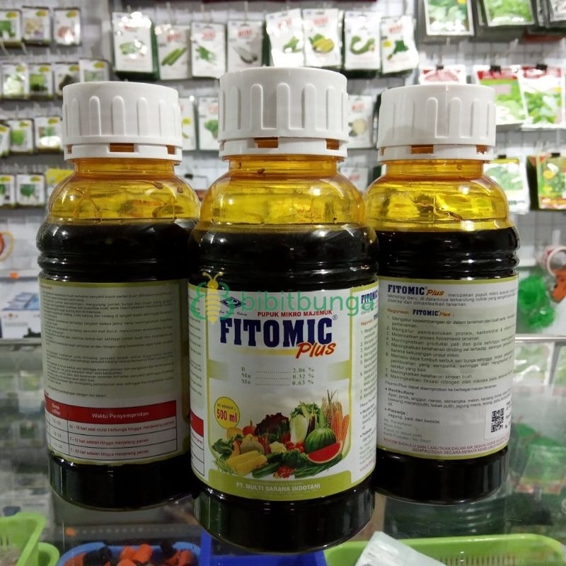 Pupuk Special Cair Fitomic Plus Cap Kapal Terbang 500Ml