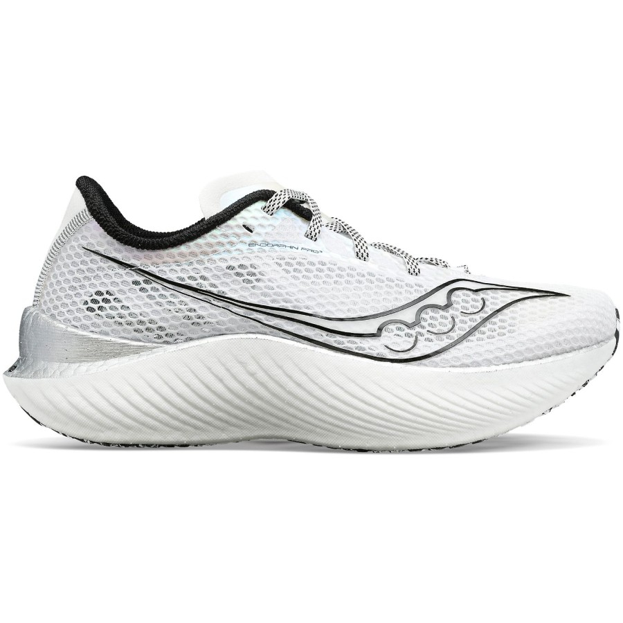 SEPATU RUNNING SAUCONY ENDORPHIN PRO 3 WHITE BLACK S20755-11