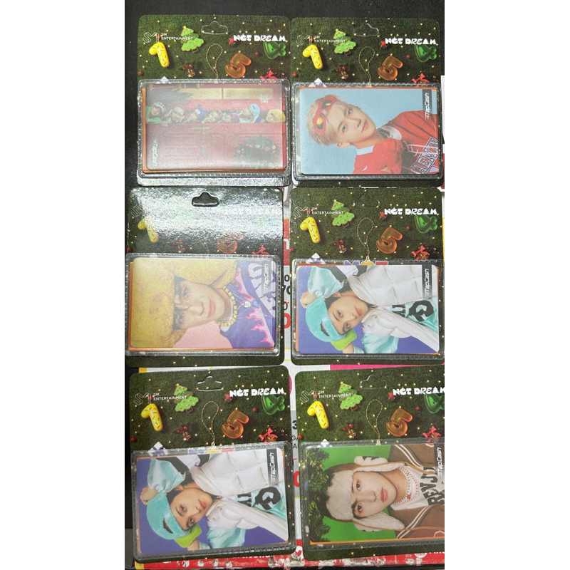 READY STOCK TAPCASH BNI JENO JAEMIN MARK CHENLE JISUNG RENJUN  GROUP 7DREAM NCT DREAM OFFICIAL PHOTO