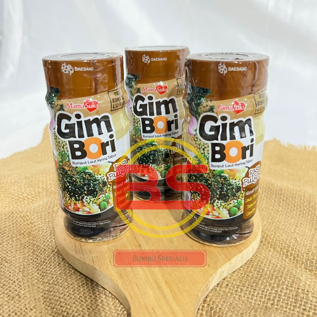 MamaSuka Gim Bori Rumput Laut Kering Tabur Bulgogi 30gr