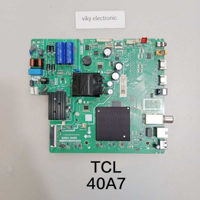 TCL 40A7 mainboard mb modul mobo mesin SMART TV TCL 40A7