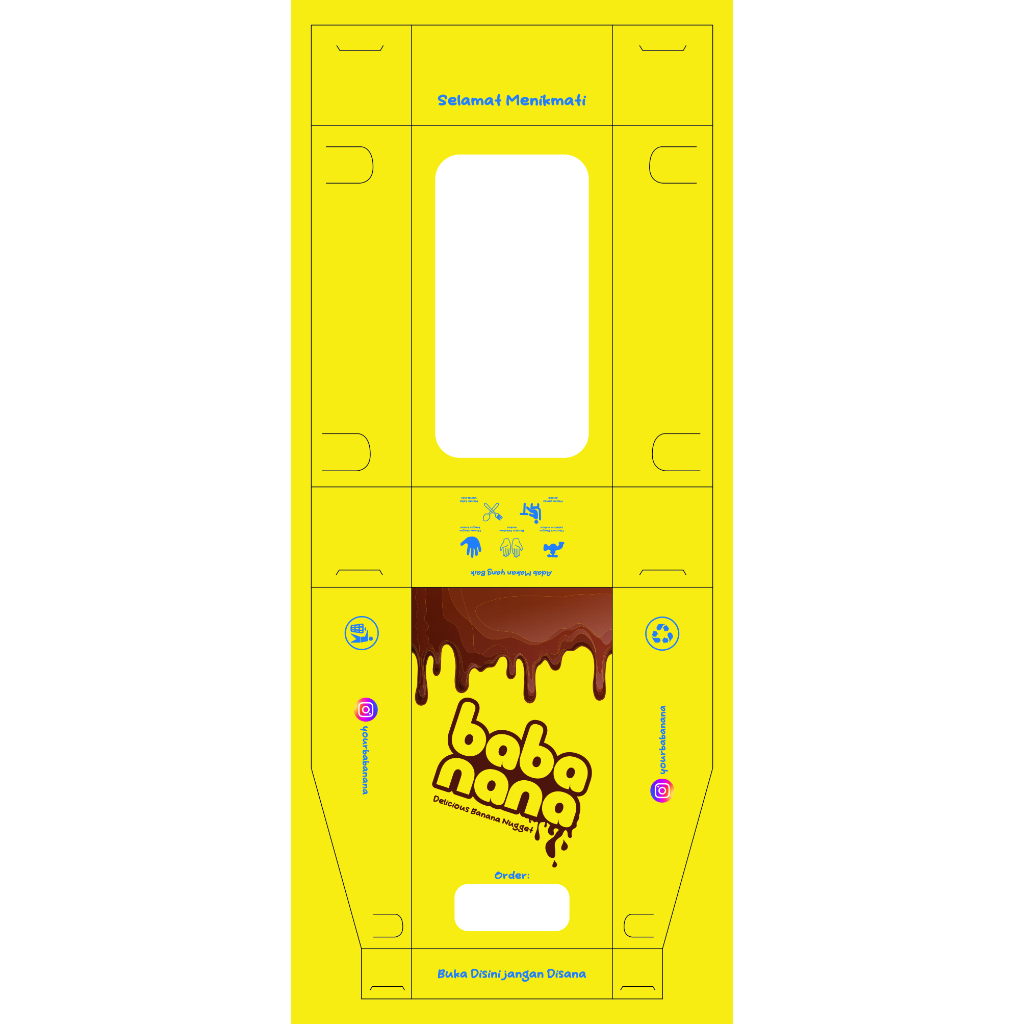 

Dus/box/banana uk 18x10x5cm
