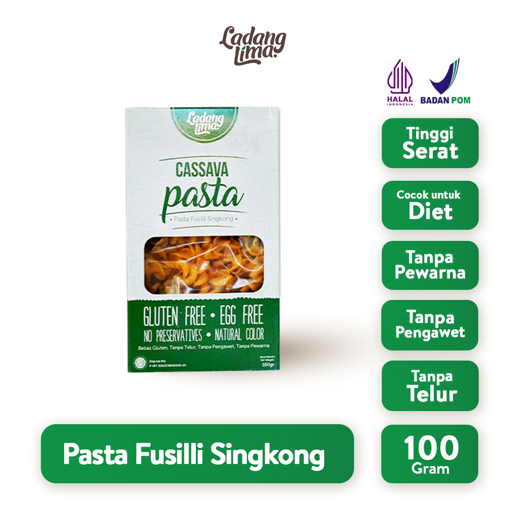 

Ladang Lima - Pasta Fusilli 100g