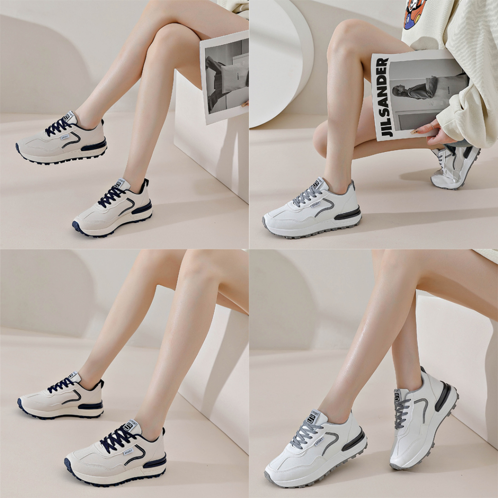 Dokter Sepatu Import - Sepatu Sneakers Wanita Sport Shoes Import Premium Quality 3081 - Free Kotak Sepatu!!! Sale!!!