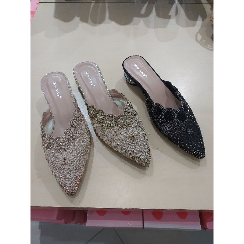 slop pesta Genny  promo hak 3cm