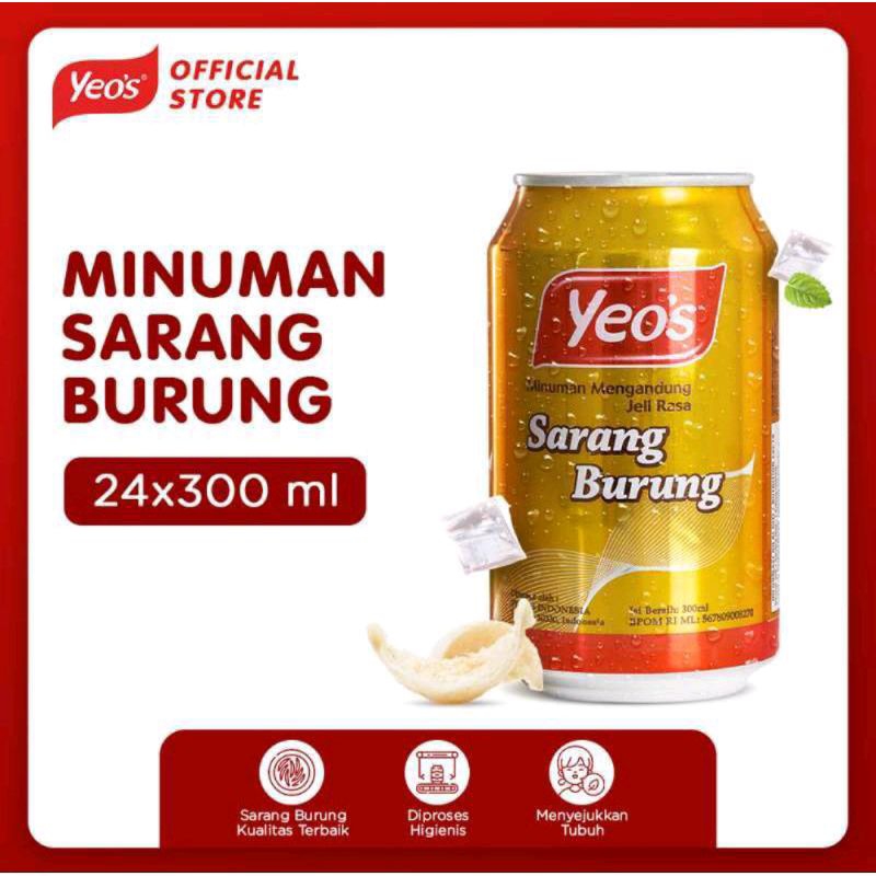 Yeos Kaleng Bird Nest Minuman Sarang Burung Walet