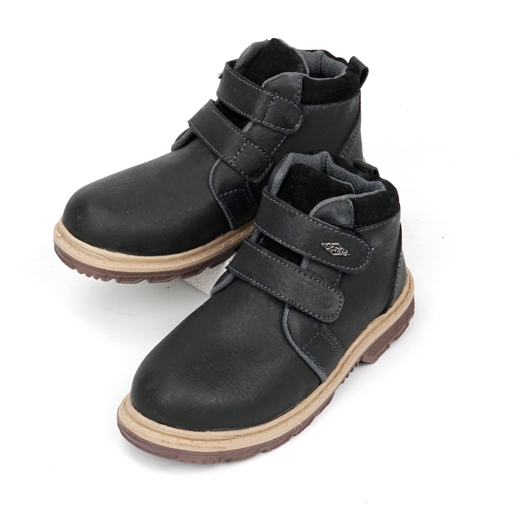 Sepatu Boots Kulit Anak - Aslan