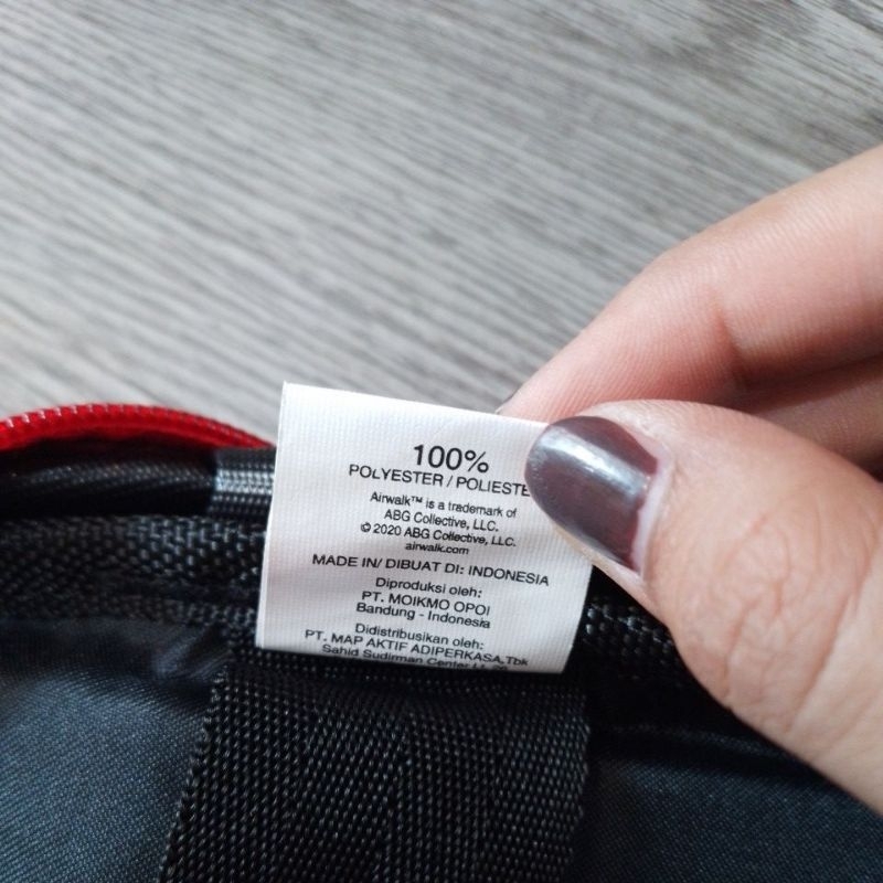 Tas Airwalk FIO Backpack U Black