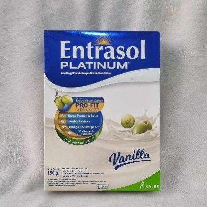 

Entrasol Platinum Vanila 150gr/Sachet 57gr