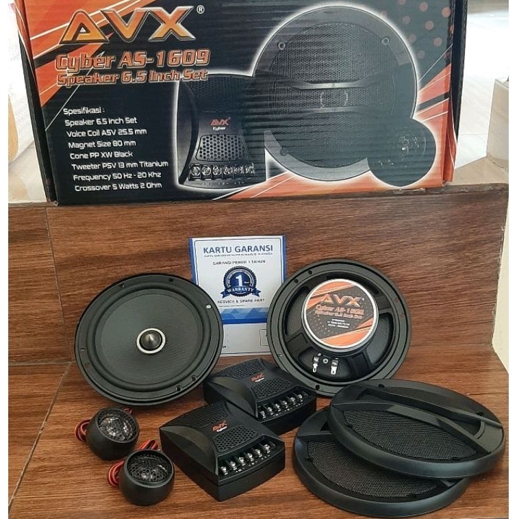 Speaker Split AVX Cyber 6.5 inch High Quality Split AVX Cyber AS-1609