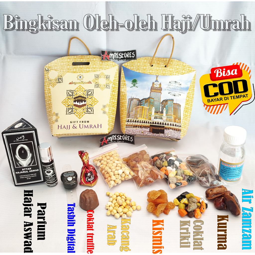 

hampers bingkisan oleh-oleh haji dan umrah umroh murah berkelas
