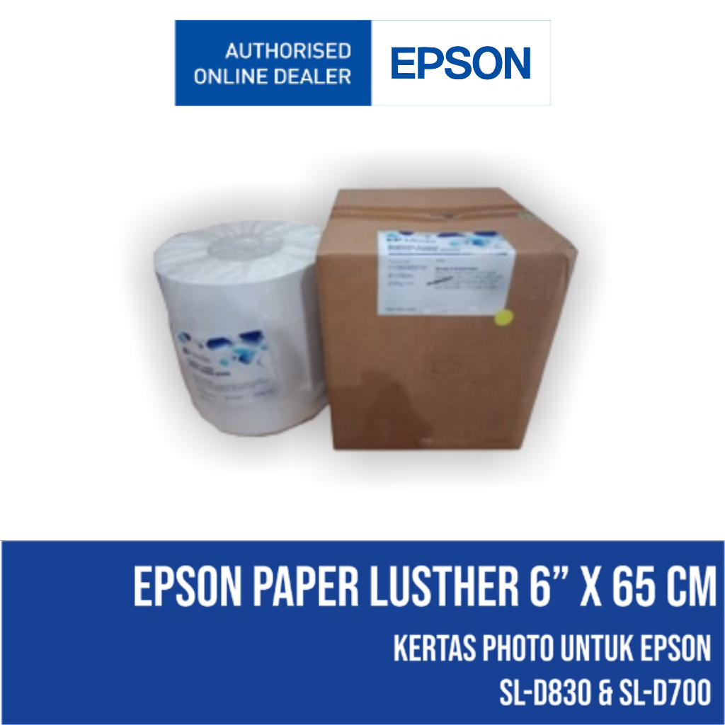 EPSON EP Media Superior Luster Photo Paper 6" For D830/D700