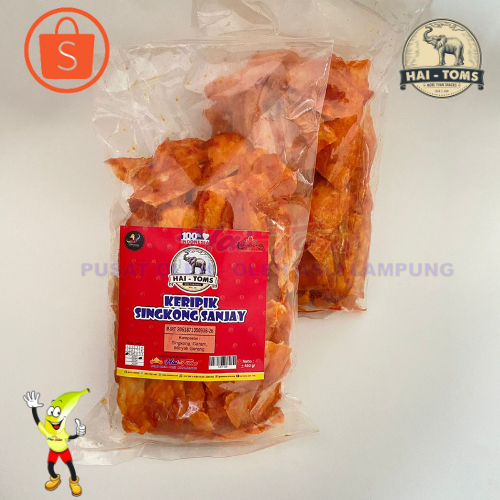 

Keripik Singkong Balado Sanjay 450 gram