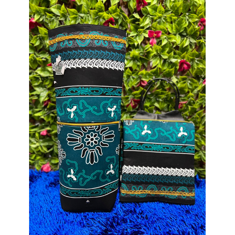 tandok tas motif songket langsung dari pengrajin tandok ukuran 3 kg beras