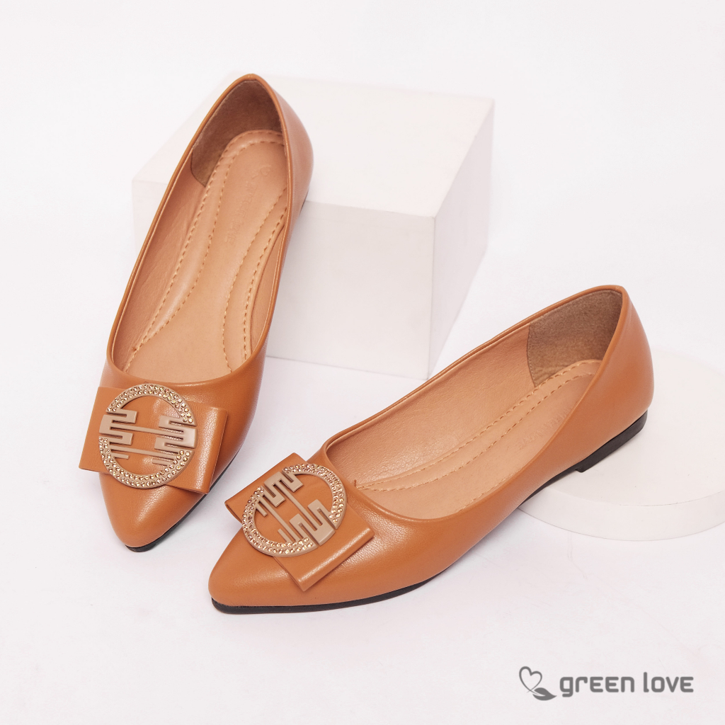 Green Love Sepatu Flatshoes Wanita CHERYL