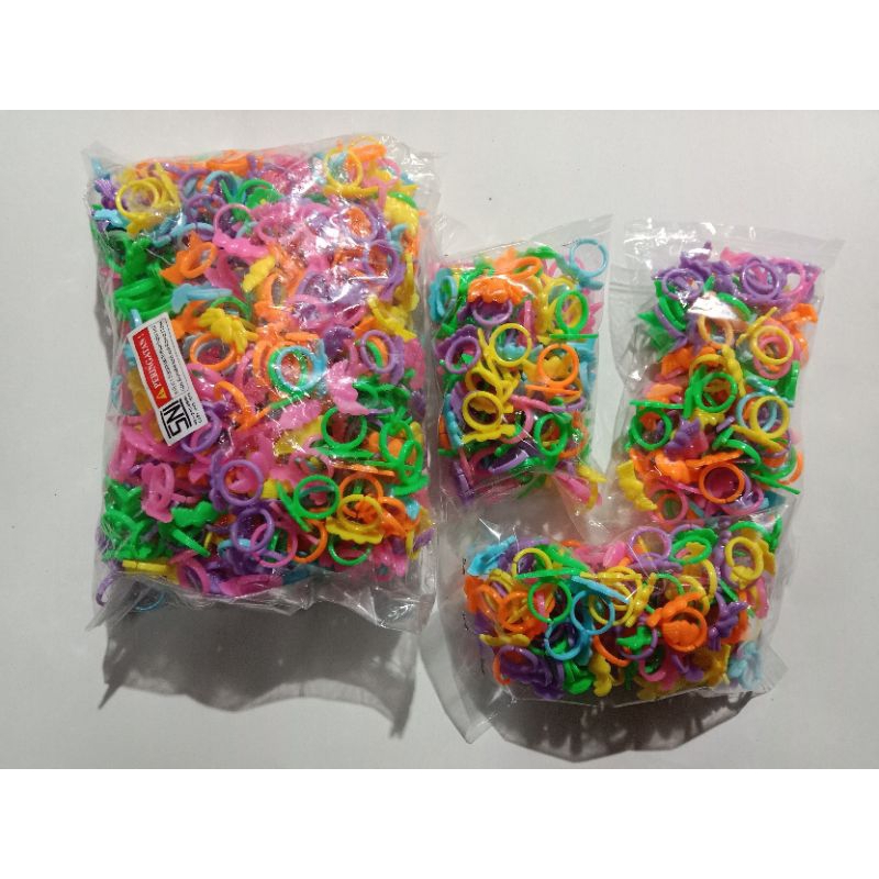 Mainan Cin cin Plastik isi 100Pcs