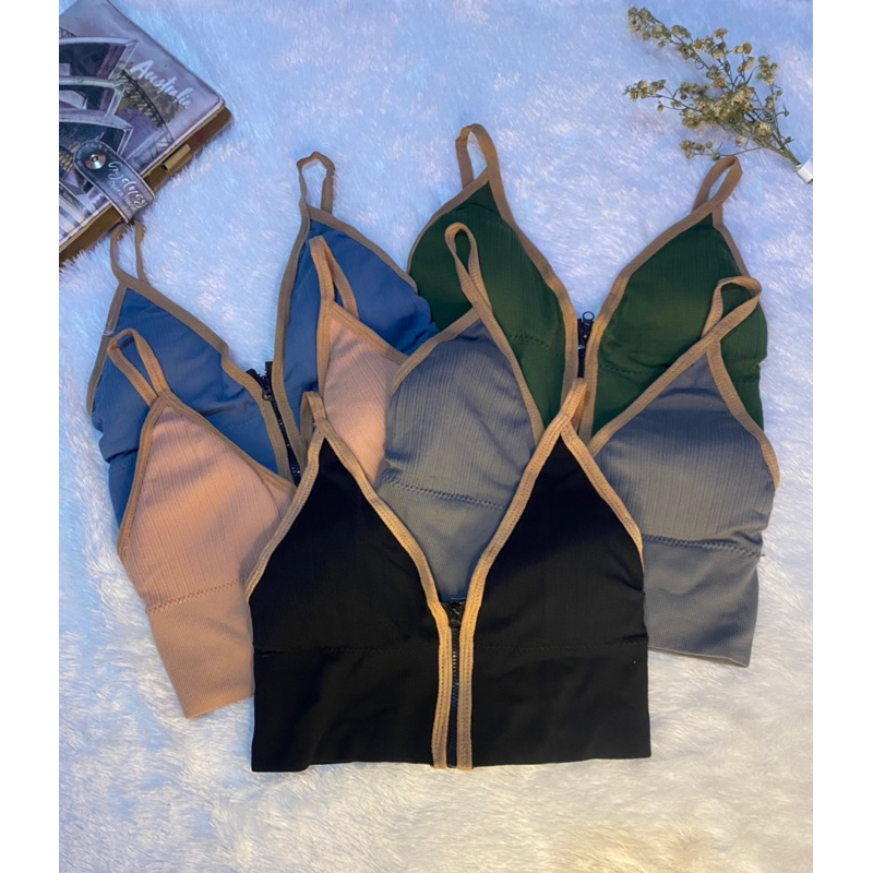 Bra Fashion sport  // Bh korea model  resleting // Tanktop