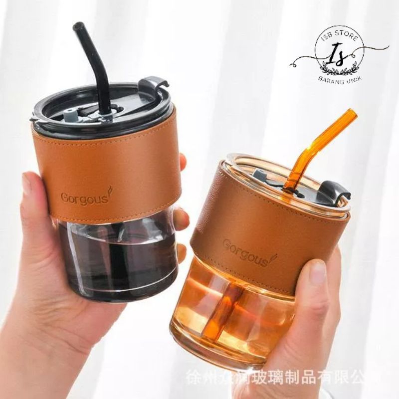 TUMBLER KACA STARBUCKS 600 ML / Gelas Kaca Limited Edition Aesthetic Tumbler Cup