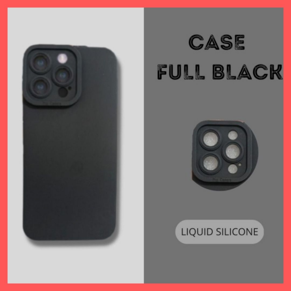 CASE FULL BLACK VIVO V27- Y53-Y71-Y75-Y81-Y83-Y91/Y93/Y95-Y91C/Y1S-V25-V25E-V25 PRO VENUS ACC