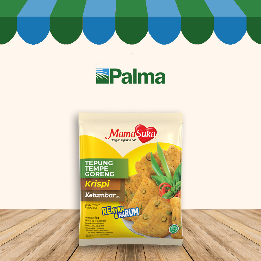 

MAMASUKA - Tepung Tempe Goreng, 70GR
