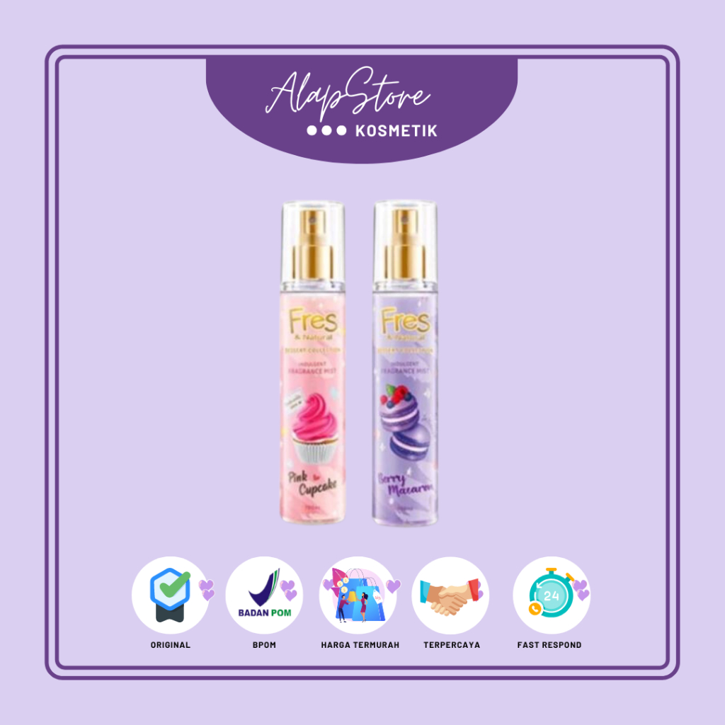 Fres &amp; Natural Spray Cologne Dessert