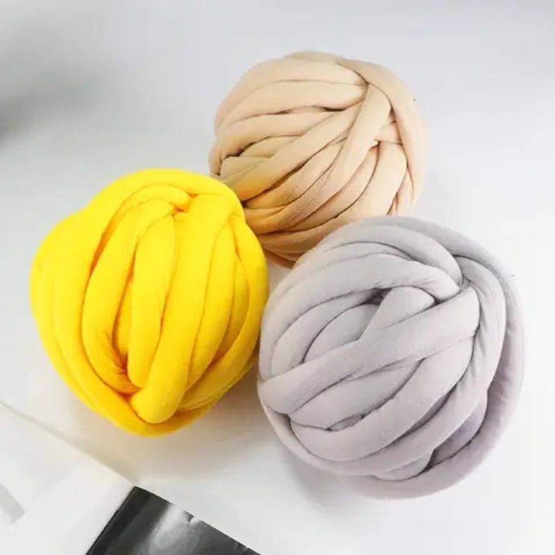 Benang Rajut Chunky Cotton TUBE YARN CCT1