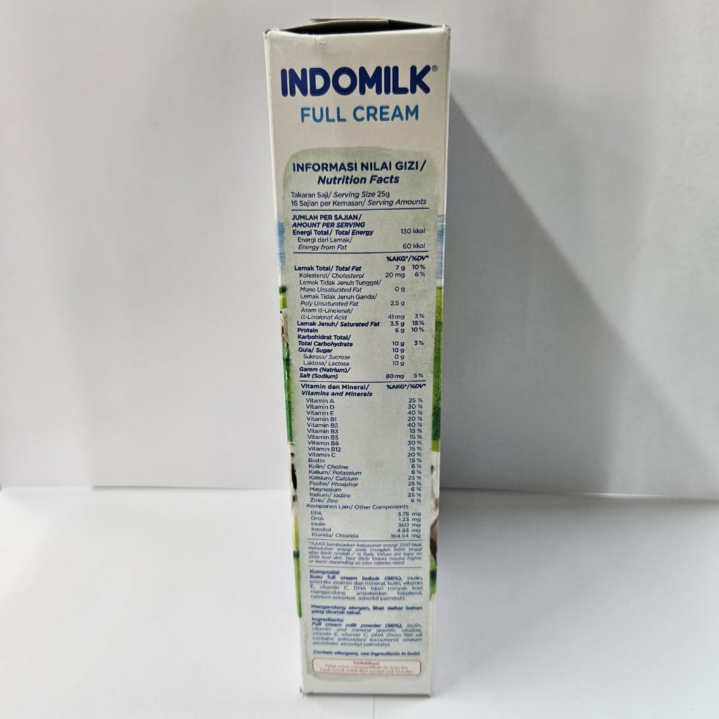 Indomilk Susu Bubuk Full Cream 400 gram