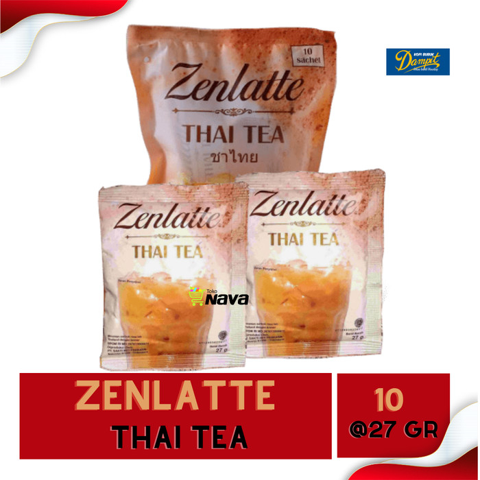 

ZENLATTE THAI TEA 27 GR ISI 10 AYES TOSERBA