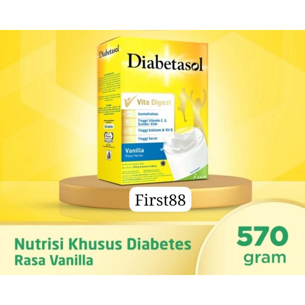 DIABETASOL SUSU 570 GRAM