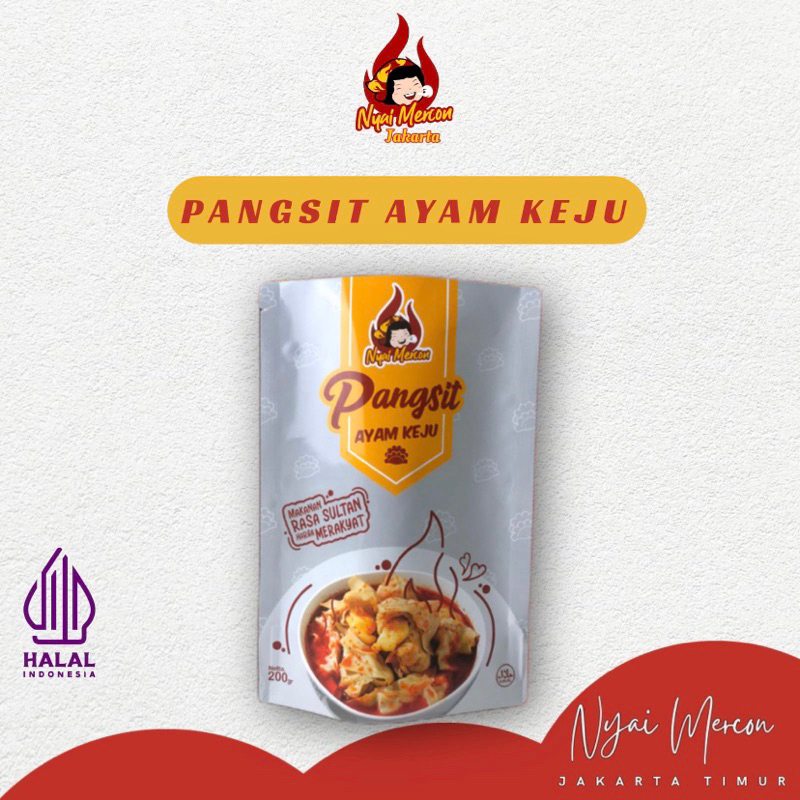 

Nyai Mercon Pangsit Ayam Keju