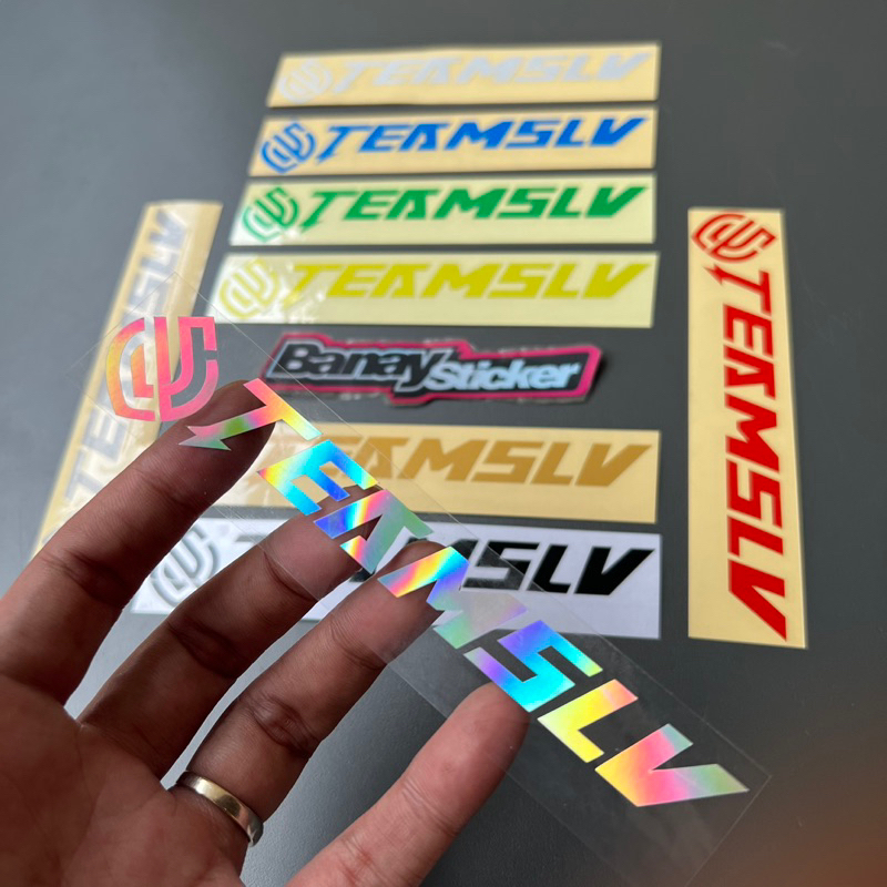 Stiker Sticker TEAMSLV v2 cutting