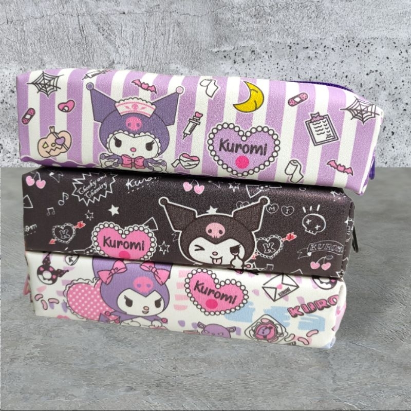 

Pencil Case Tempat Pensil Kotak Gambar Kuromi