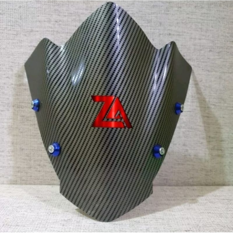 Visor Karbon Satria Fu 150 Facelift Satria Fu 2013-2014 Kualitas Terbaik