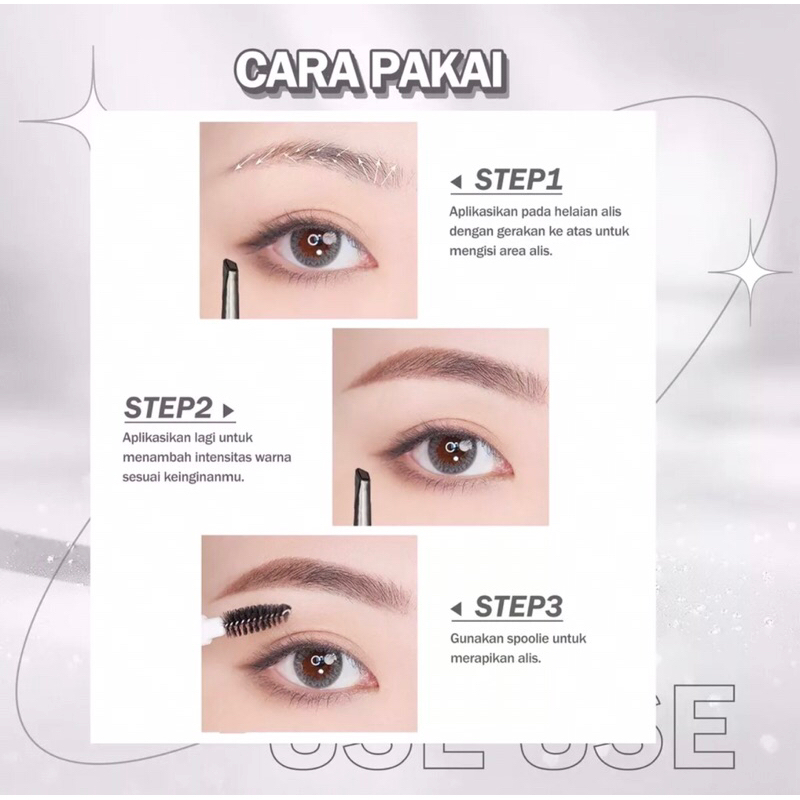 BNB barenbliss Make Me Classy Eyebrow Kosmetik Pensil Alis Korea Make Up Natural Tahan Lama