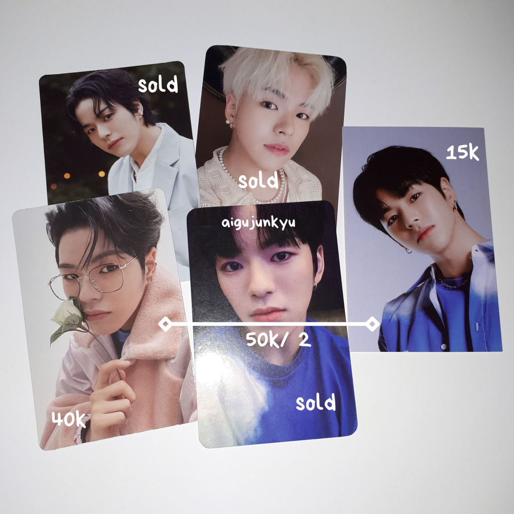 Clearance sale yoon jaehyuk treasure photocard pc postcard set 2nd anniversary magazine persib pob b