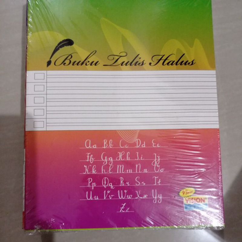 

Buku tulis halus VISION isi 38