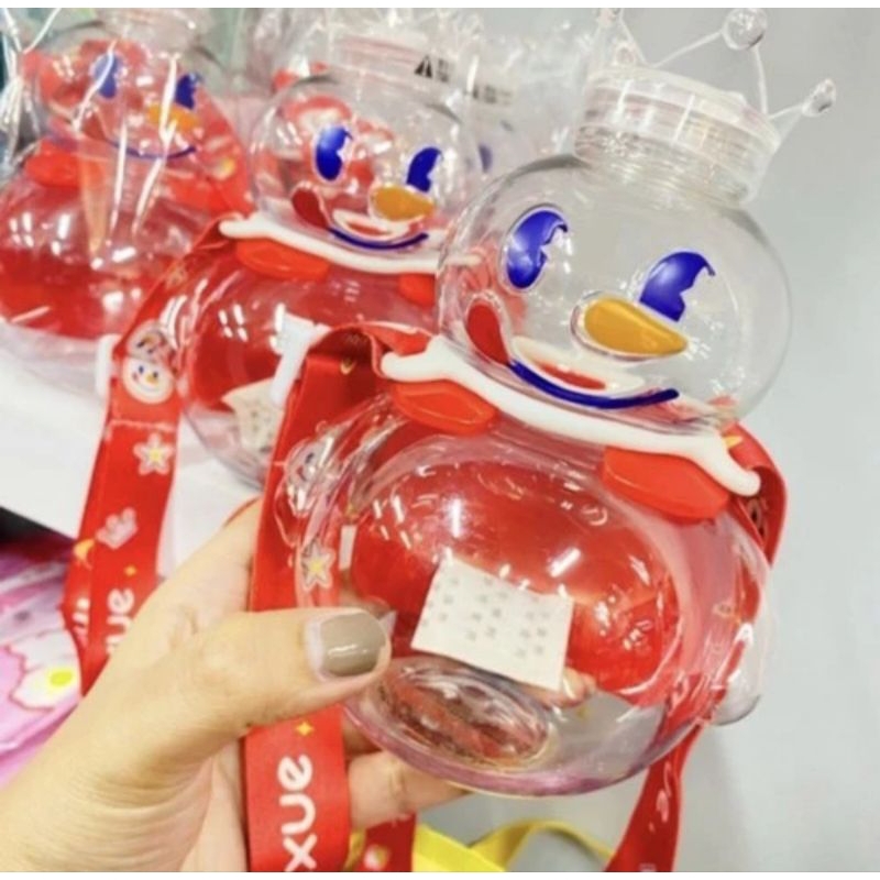 BOTOL MINUM MIXUE BONEKA SALJU 700ML TUMBLER AIR