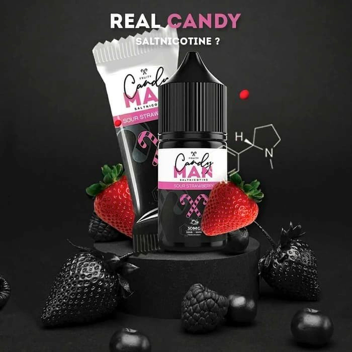 LIQUID 30ML CANDYMAN STRAWBERRY CANDY 30MG