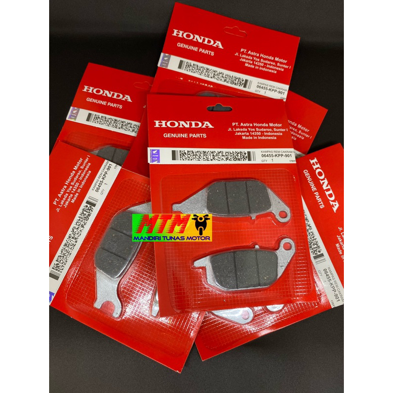 Dispad belakang supra x 125 Kampas rem belakang supra x 125 kpp